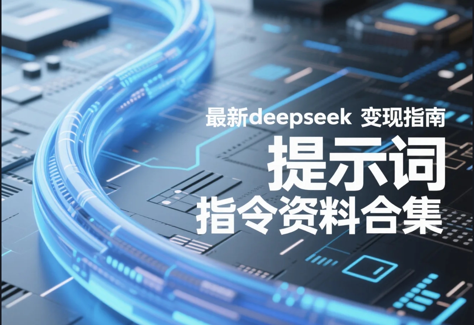 最新deepseek变现指南 提示词 指令资料合集-轻舟创库